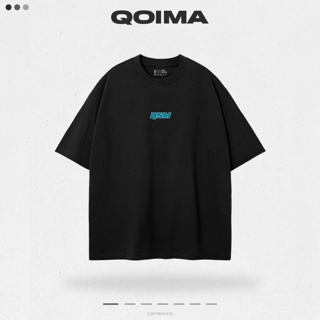 Футболка QOIMA qsm черный