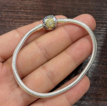 Silver SPL0318 длина 18 см, вес 2.5 г серебро, плетение отсутствует