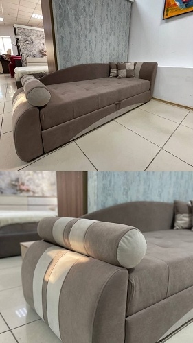 Cittadella диван-кровать 80x230x85 см, бежевый