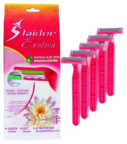 SLAIDER Exotica бритвенный станок 5 шт
