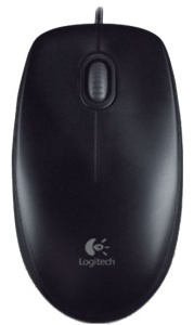 Мышь Logitech B100 USB черный
