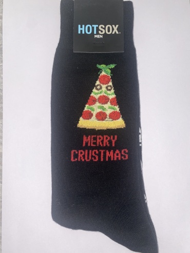 Носки Hotsox 1 пара черный, красный, мультиколор 39-45