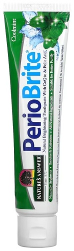 Nature's Answer зубная паста PerioBrite, Cool Mint 113.4 г