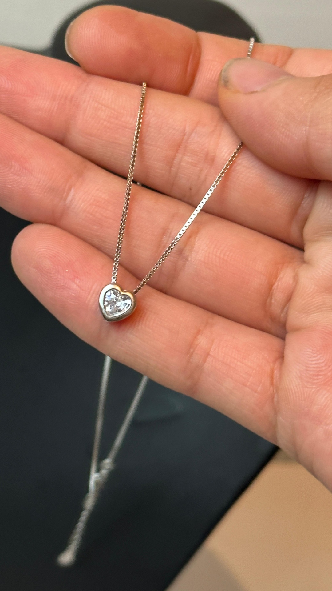 Колье Accessories SHAPAGAT серебро нежный сепочка длина 55 см вес 3 г серебро, фианит Swarovski