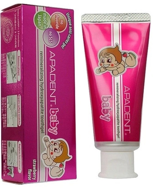 Apadent зубная паста Baby Strawberry Flavor 55