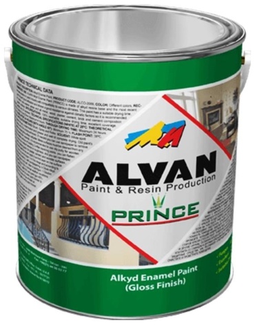 Alvan эмаль глянцевая Prince 0.25 л, тон розовый