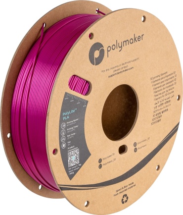 Polymaker PLA 1.75 мм 1 кг малиновый