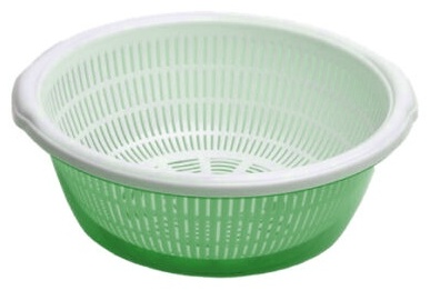Миска-дуршлаг STARS PLAST 94021 37 см пластик, 10 л 1 шт