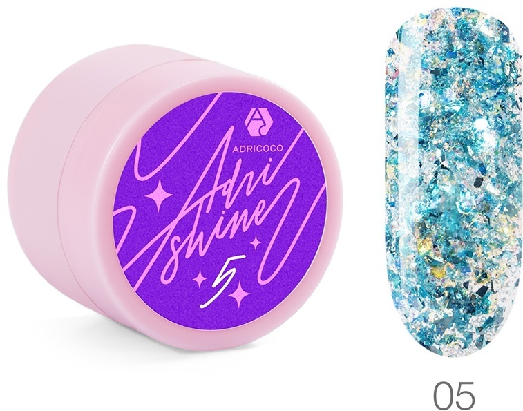 ADRICOCO гель для дизайна Adri Shine 05 5 мл