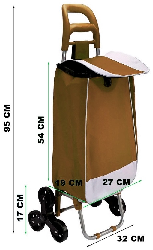 Хозяйственная сумка 27 л 95x32x19 см, нетканый материал