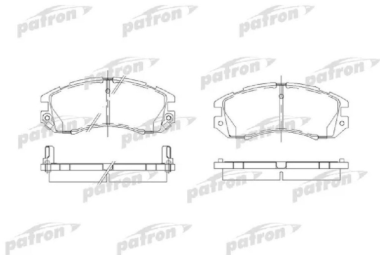 Колодки PATRON передние PBP789 4 шт