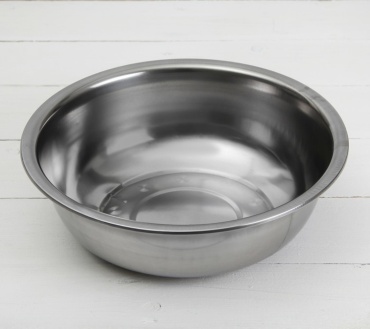 Миска 38х38 см, нержавеющая сталь, 1 шт