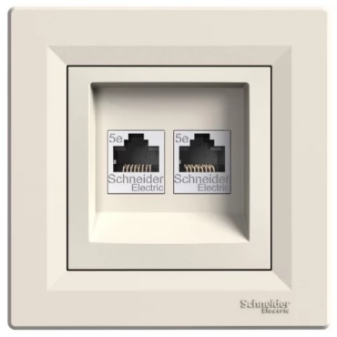 Schneider Electric встраиваемая EPH4400123, компьютерный (RJ45)