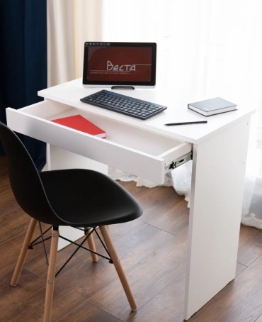 Стол компьютерный IDEA Веста, 75х39x75.5 см, белый