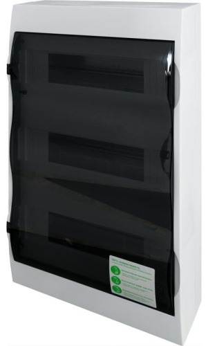 Щит распределительный навесной Schneider Electric ЩРВ-П-36 36 модулей IP40 пластик