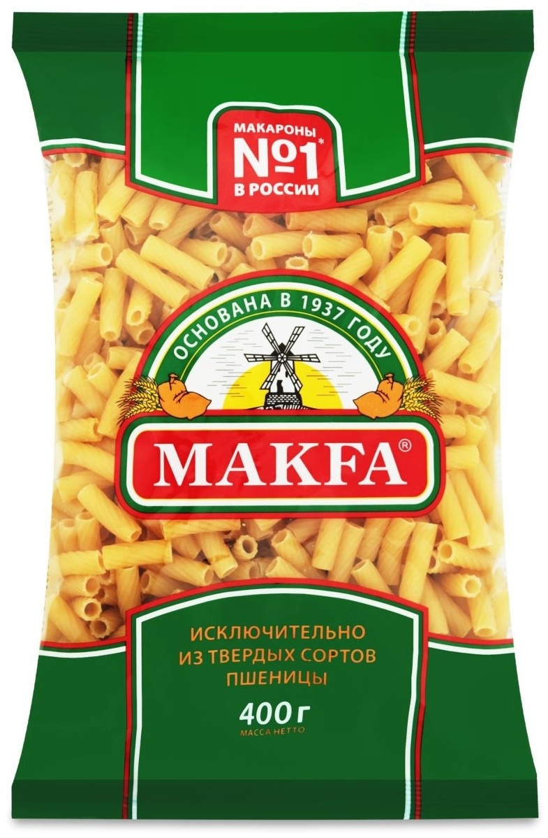 Купить MAKFA Рожки 400 г в Алматы – Магазин на Kaspi.kz