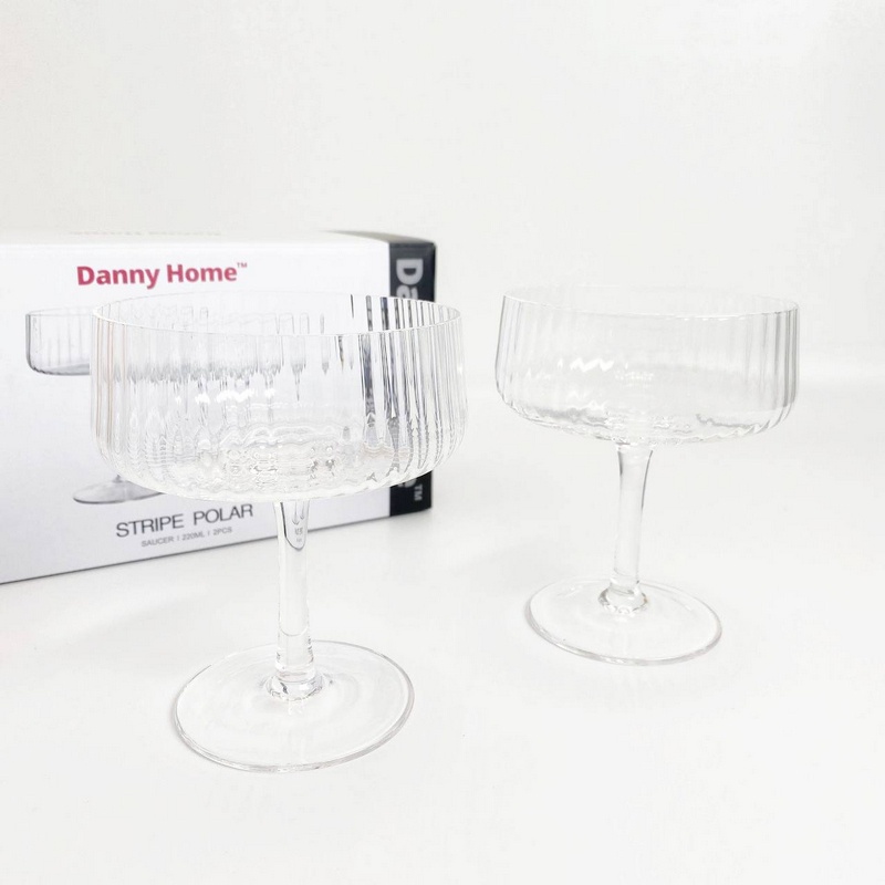 Danny Home креманка 6920307090433 круглая 2 шт, стекло