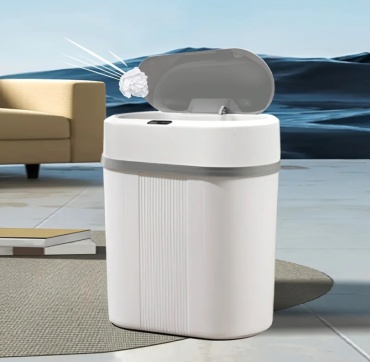 Мусорное ведро с крышкой Умное ведро SofAli Home 12 л