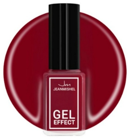Jeanmishel лак Gel Effect mini 314 винный матовый 6 мл