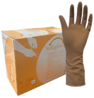 Медицинские перчатки Safegloves латекс 1 шт бежевый L