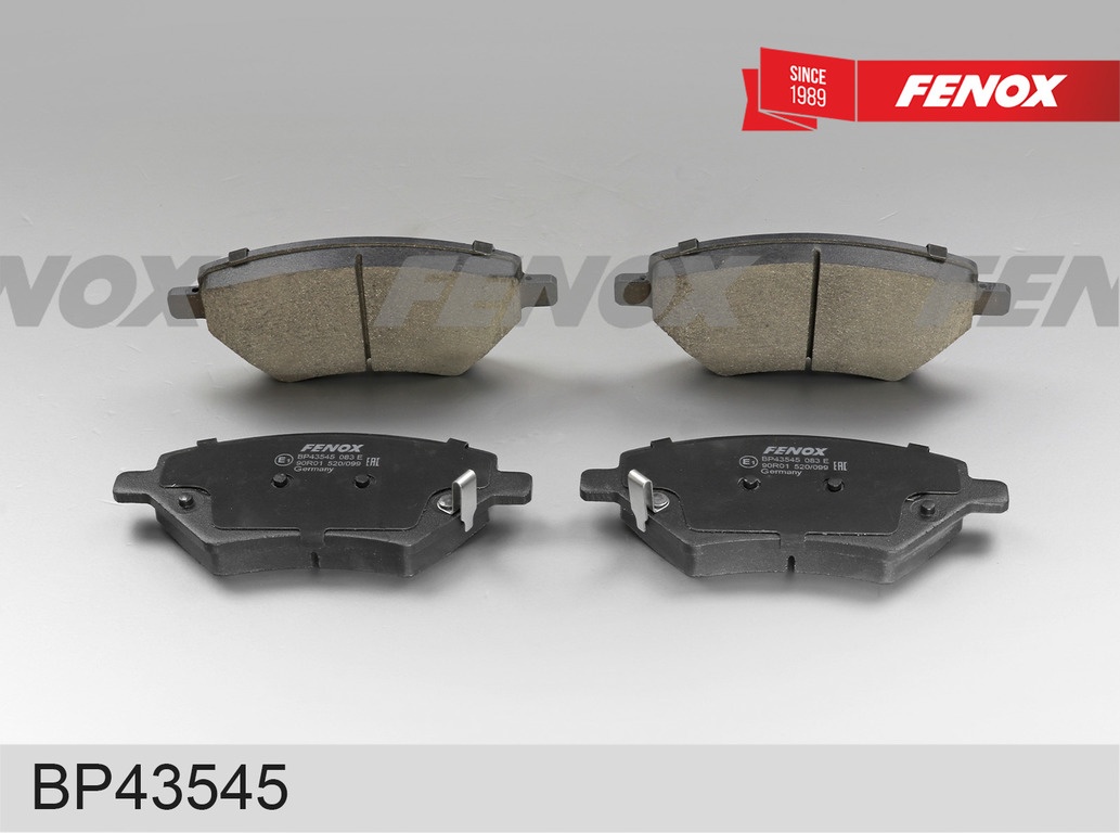 Колодки FENOX передние BP43545 4 шт