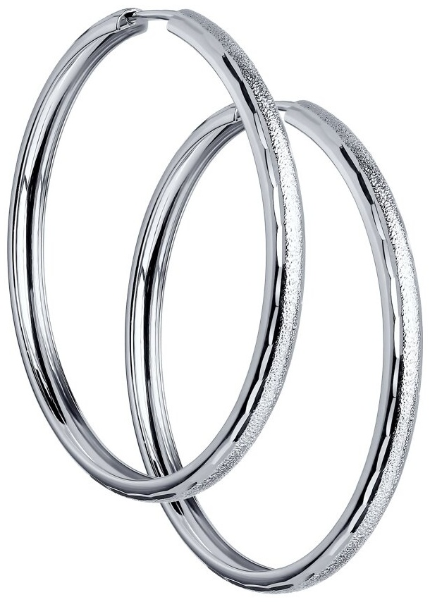 Конго SOKOLOV EAR-SO-925-857579 вес 5.63 г серебро, без вставок