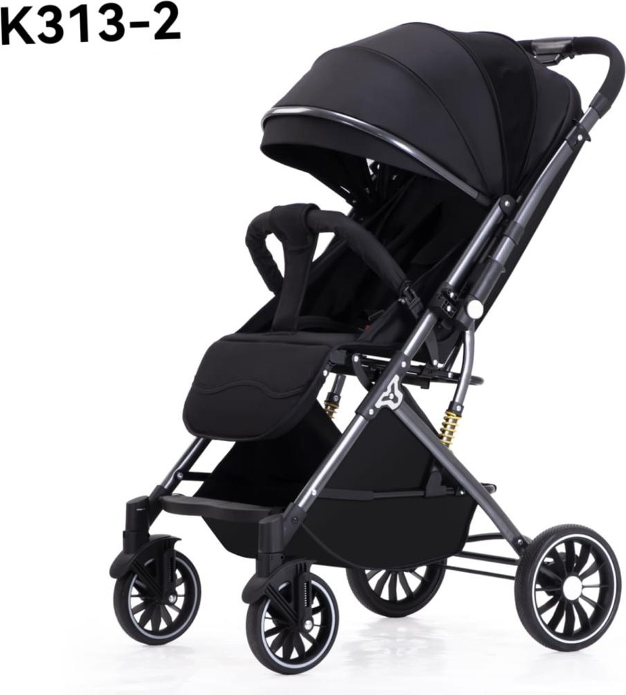 Купить Коляска прогулочная Ining baby K313 -2, черный в Алматы ...