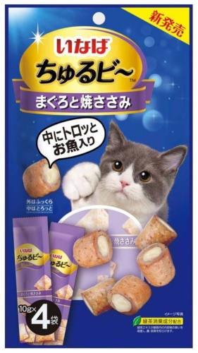 INABA рулетики курица, тунец 10 г 3 шт
