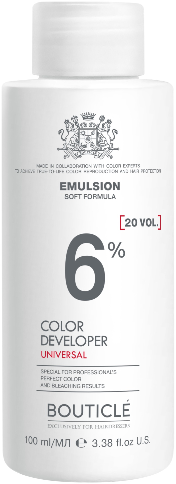 Окислитель BOUTICLE Color Developer Universal 6% 100 мл