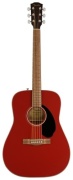 Гитара акустическая Fender LIMITED EDITION CD-60 CHERRY красный