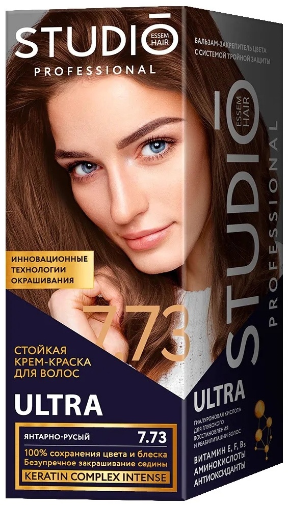 Купить STUDIO PROFESSIONAL Ultra крем-краска 7.73 русый 115 мл в Алматы ...