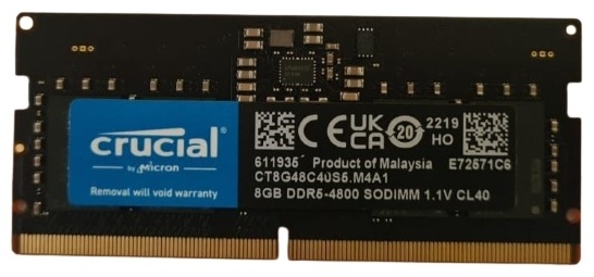 Оперативная память Crucial CT8G48C40S5.M4A1 8 Гб
