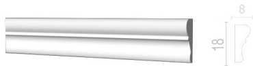 NMC молдинг 602PD, дюрополимер