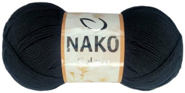 Моток NAKO Solare 217 черный 380 м 100 г