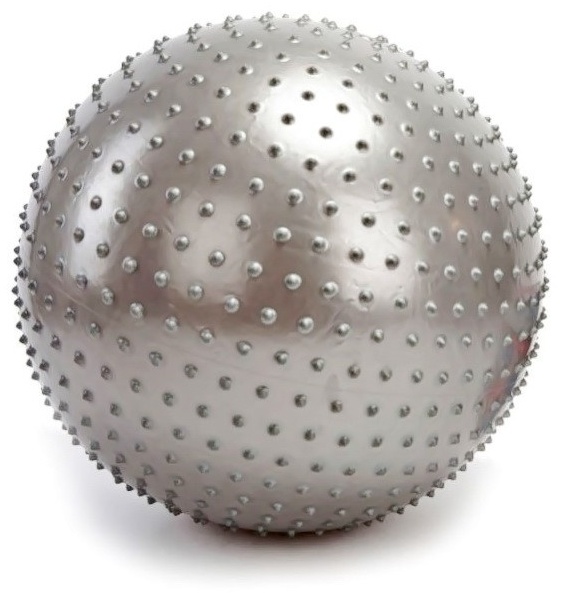 Купить Фитбол GF SPORT GF-55GB-B 55 см серый в Алматы – Магазин на Kaspi.kz