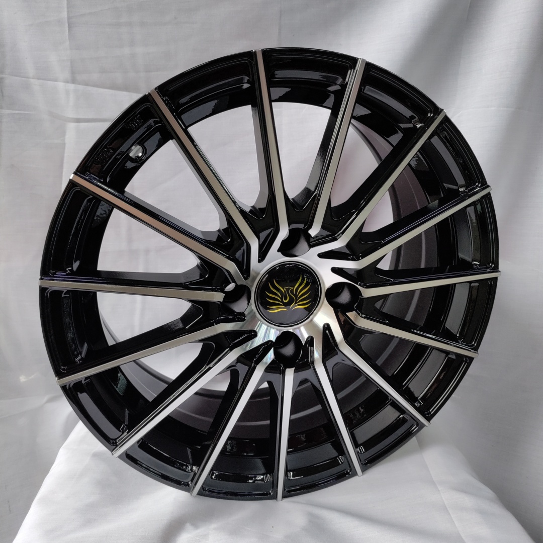SSM 678 6.5x15/4x100 D67.1 ET35 черный, серебристый