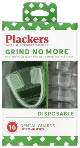Plackers Grind No More Disposable Dental Guards 16 шт