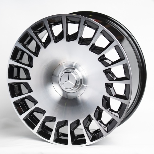 Kipardo 4239 8.5x20/5x112 D66.6 ET35 черный, серебристый