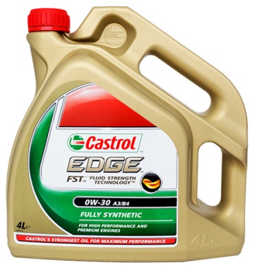 Синтетическое Castrol EDGE A3/B4 0W-30 4 л