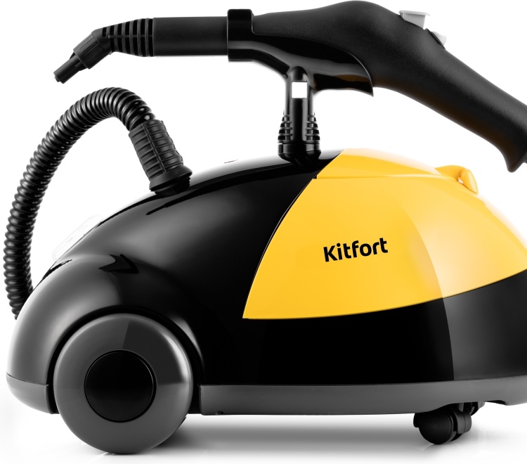 Купить Пароочиститель Kitfort KT-931 желтый в кредит в Алматы – Kaspi ...
