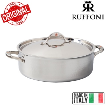 Сотейник 6.6 л, RUFFONI Italy Handcrafted 3-Ply Symphonia Prima сталь