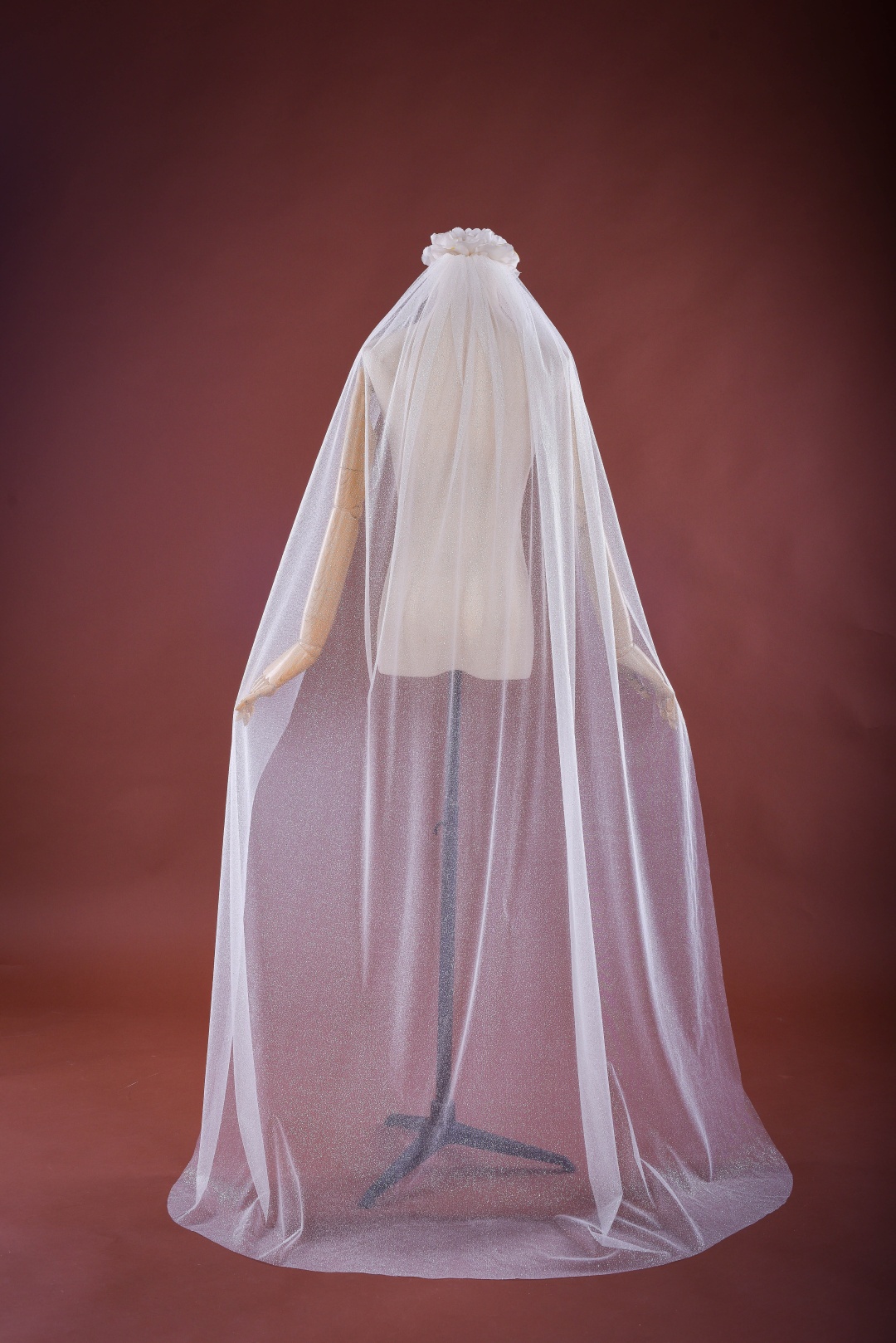 Фата Asimabridal молочный
