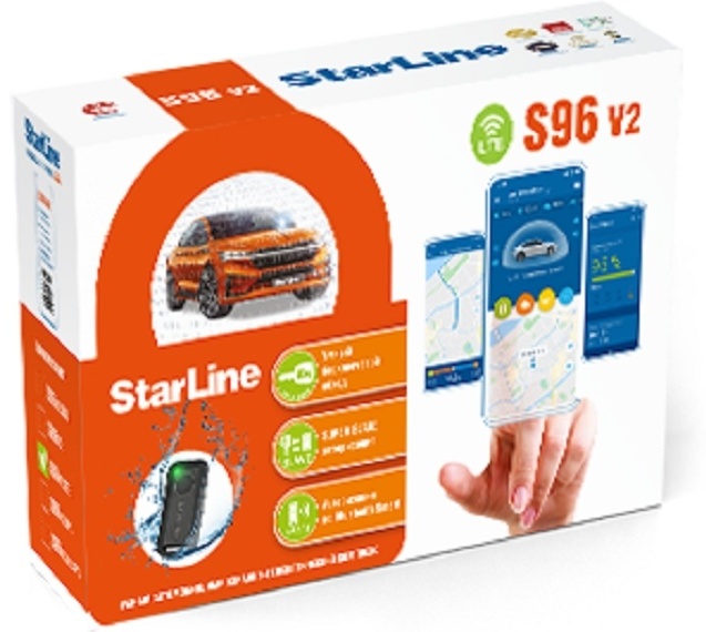 Купить Автосигнализация StarLine S96 v2 LTE с обратной связью в кредит ...
