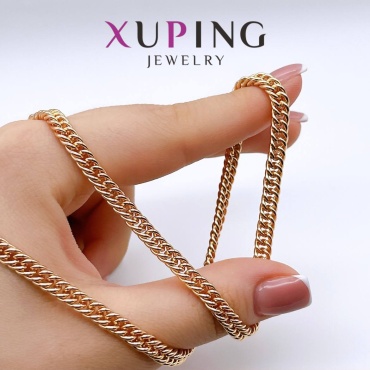 Цепь Xuping 769668 длина 50 см медицинское золото без вставок