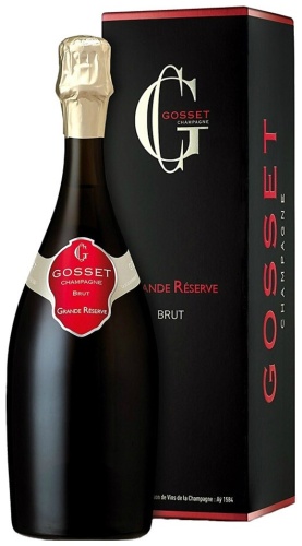 Шампанское Gosset Grande Reserve брют 12% 0.75 л