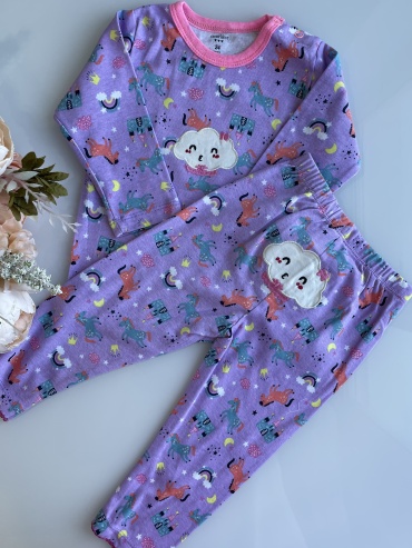 Комплект carters love фиолетовый