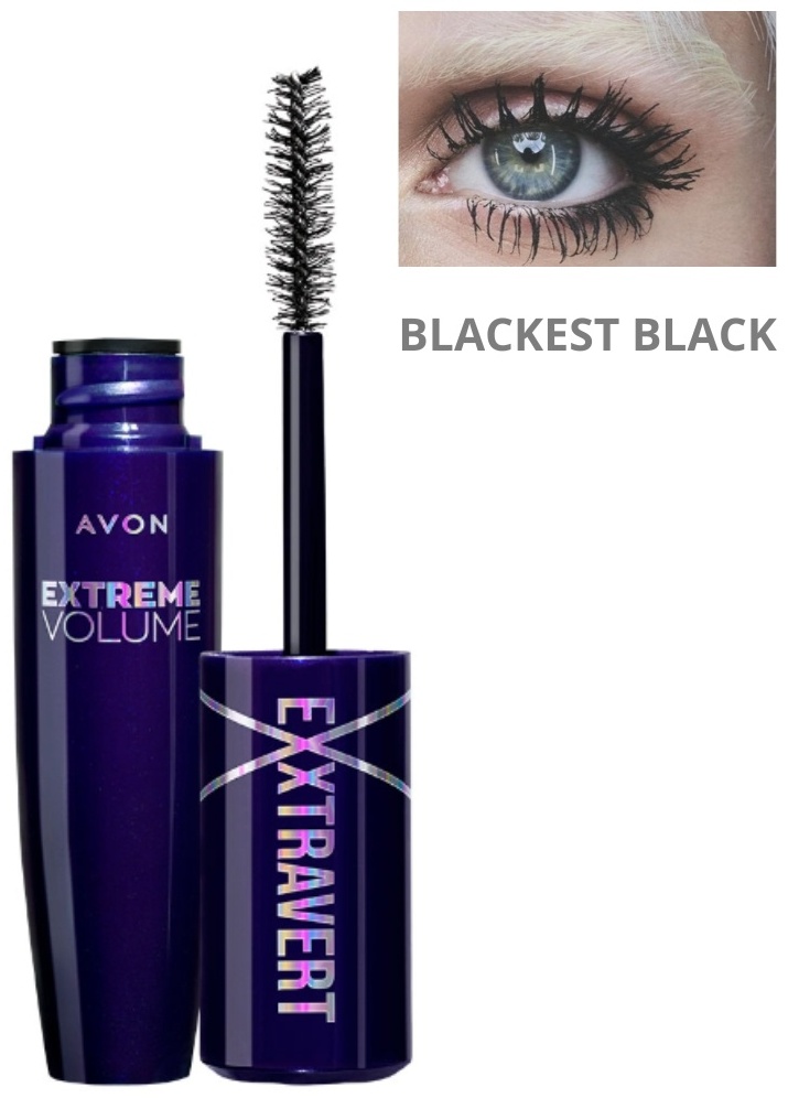 Тушь для ресниц Avon Exxtravert для объема черный