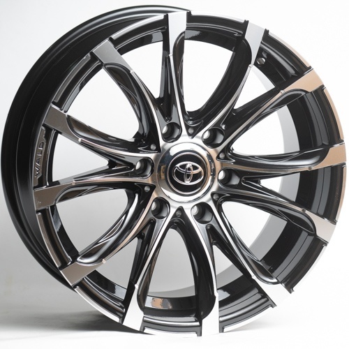 Kipardo H905 8x18/6x139.7 D106.1 ET25 черный, серебристый