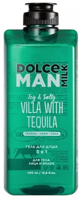DOLCE MILK Villa with tequila текила - лайм - соль гель-шампунь 460 мл