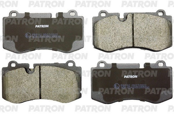 Колодки PATRON передние PBP112